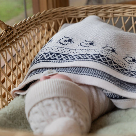 Woolly Fair Isle Merino Wool Blanket - The Woolly Brand