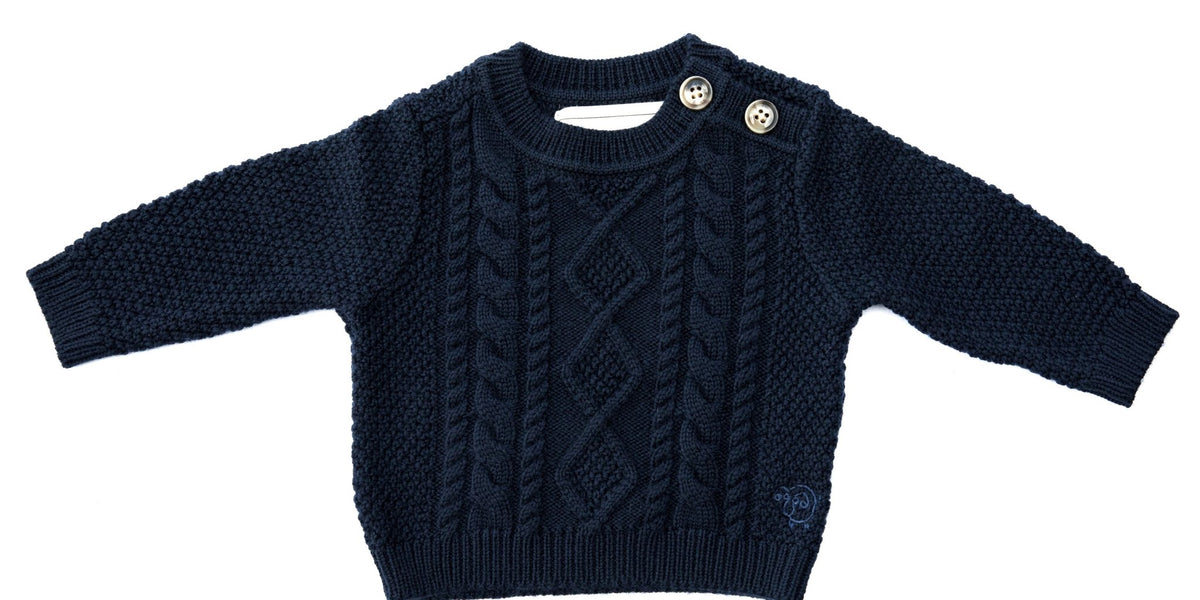 Baby boy store navy jumper